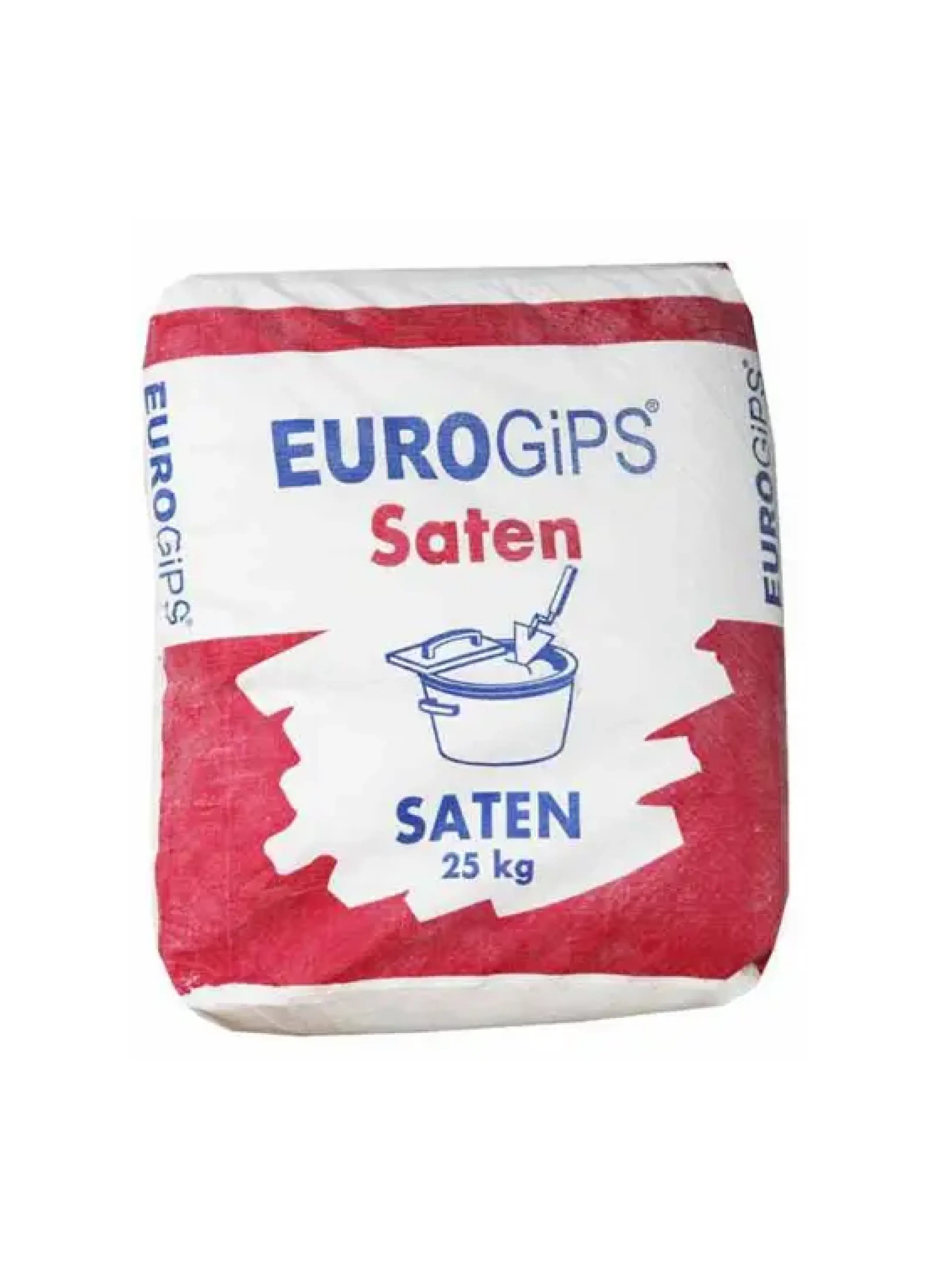 Гіпсова шпатлівка TM "EuroGips "Saten" Туреччина, 25 кг