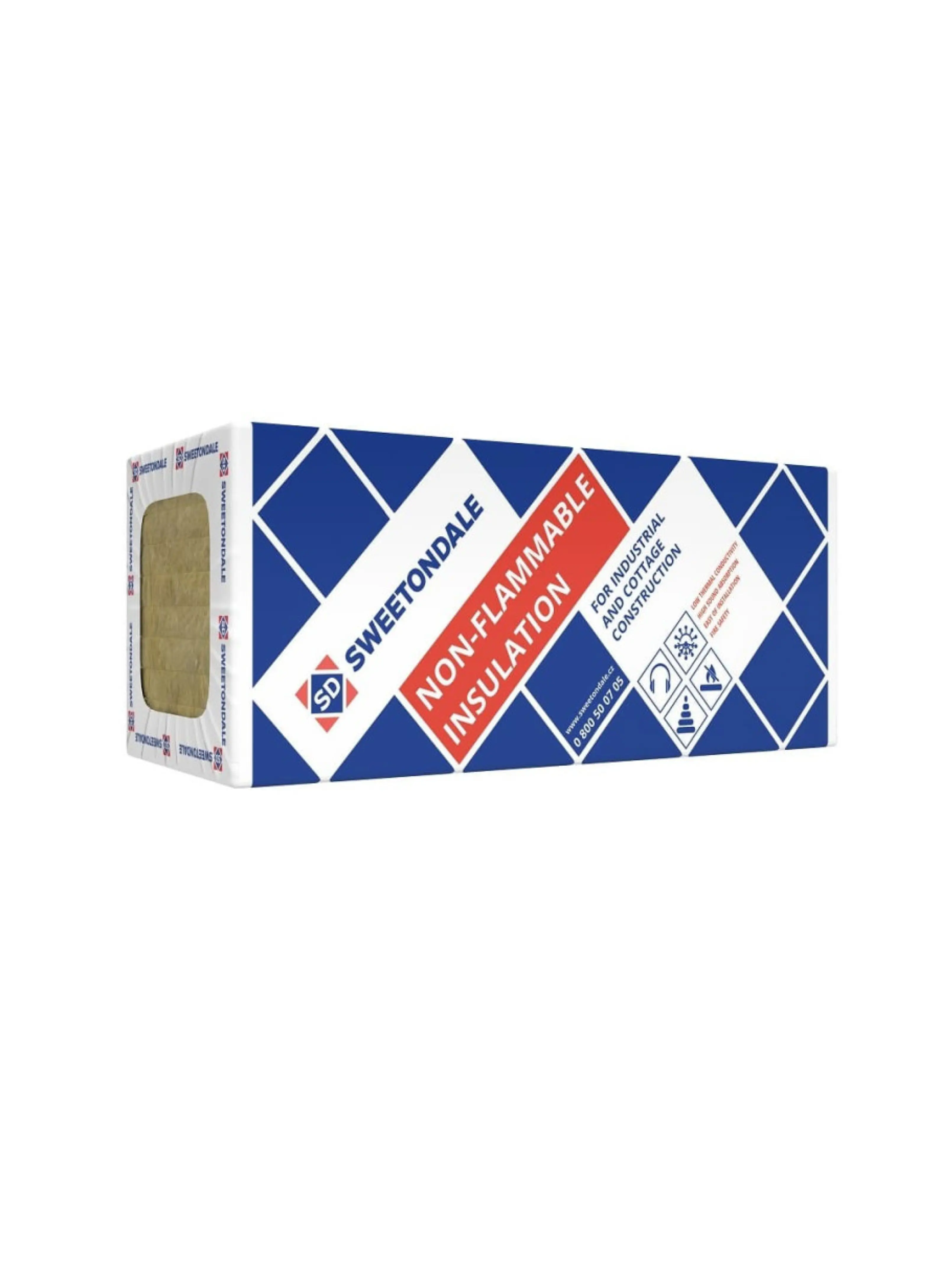 Мінераловатна плита TM "Sweetondale" "Thermowool Fas Effect" 1200х600х100 (2 шт/SD)