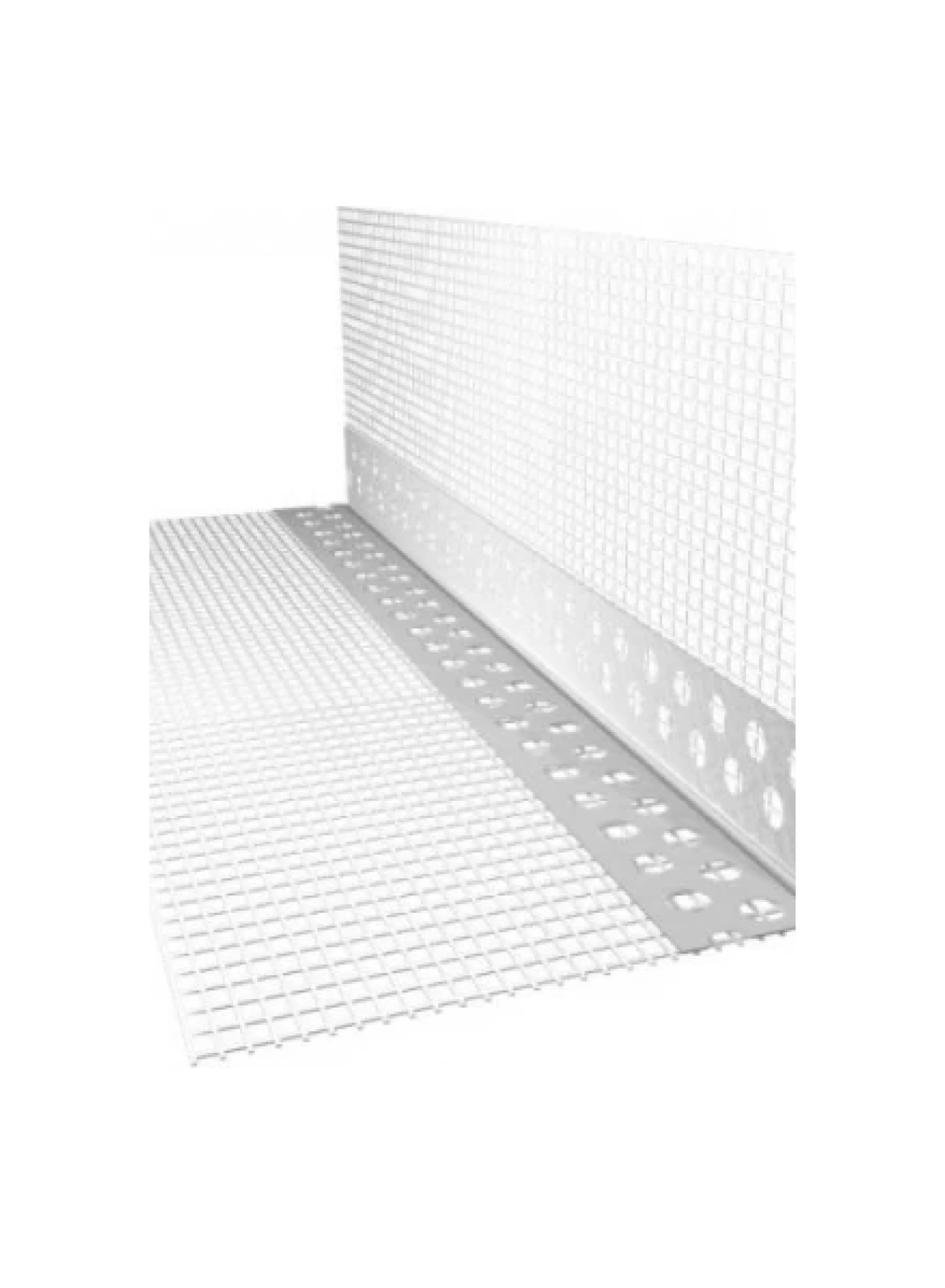 Кутник перфорований пластиковий "Thermomaster" з сіткою 10x10 (2,5 м), 50 шт