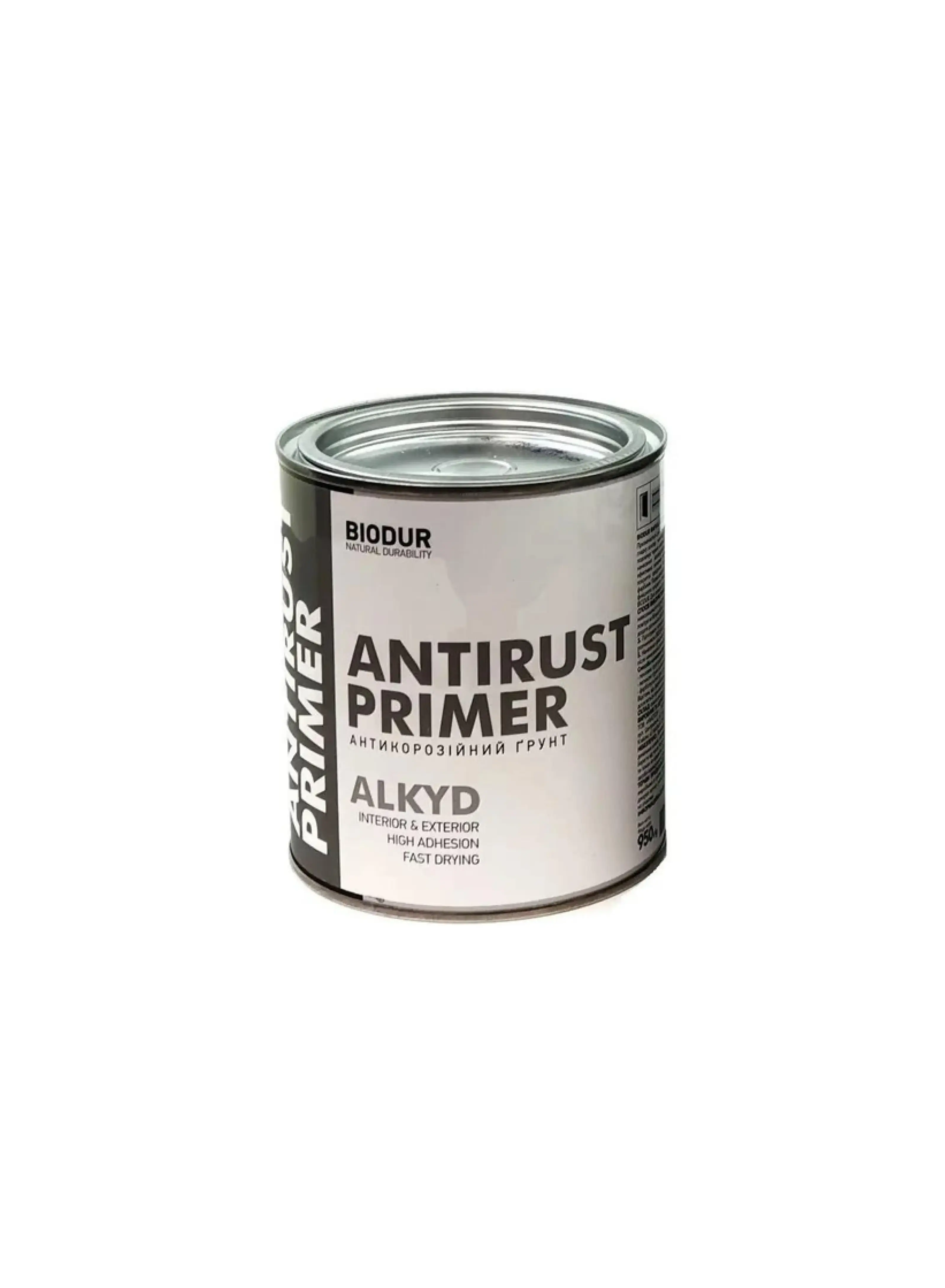 Фарба-основа грунтувальна антикорозійна TM "Biodur" (банка), 0,95 кг