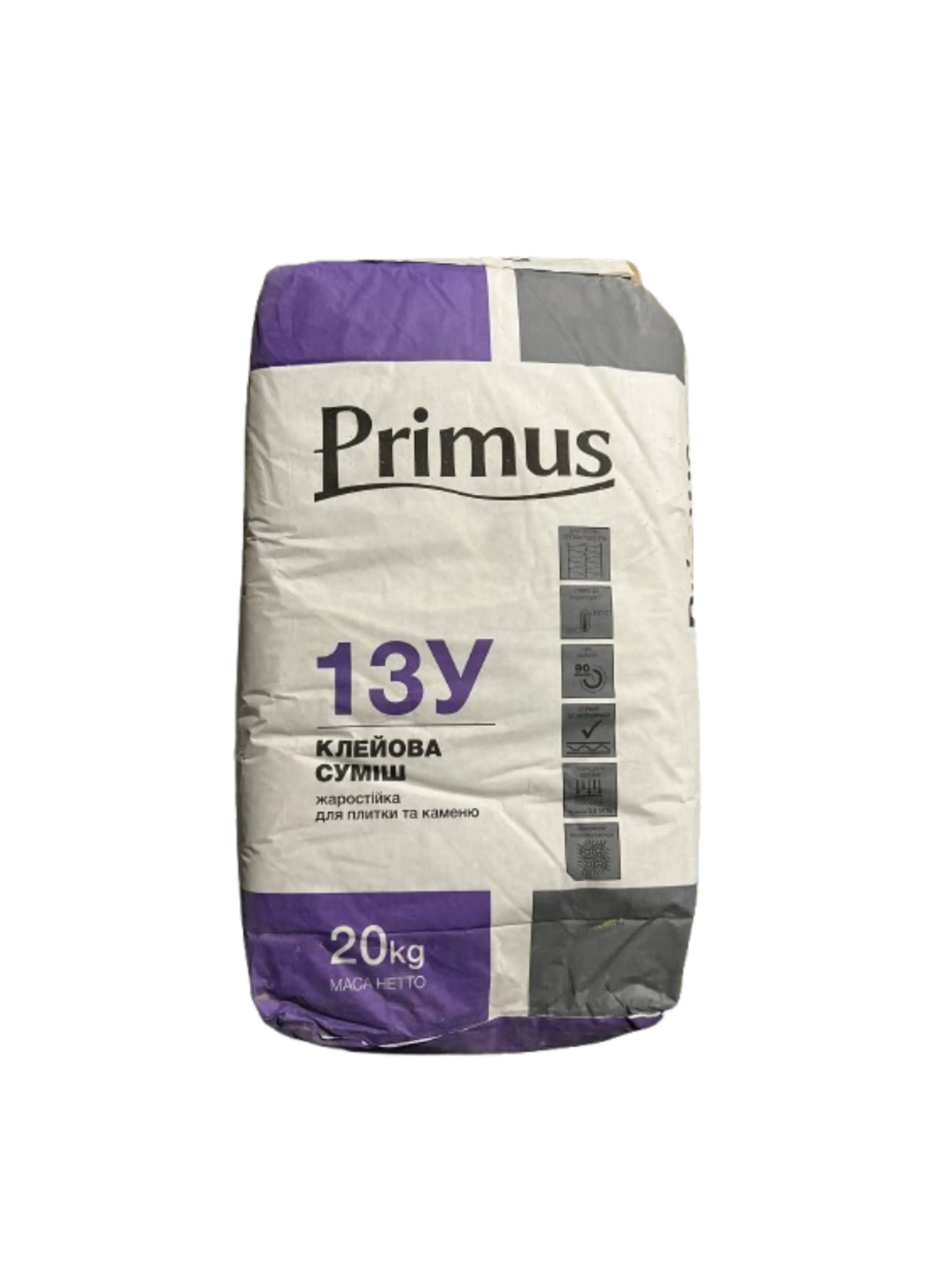 Клейова суміш (жаростійка) TM "Primus "13У", 20 кг