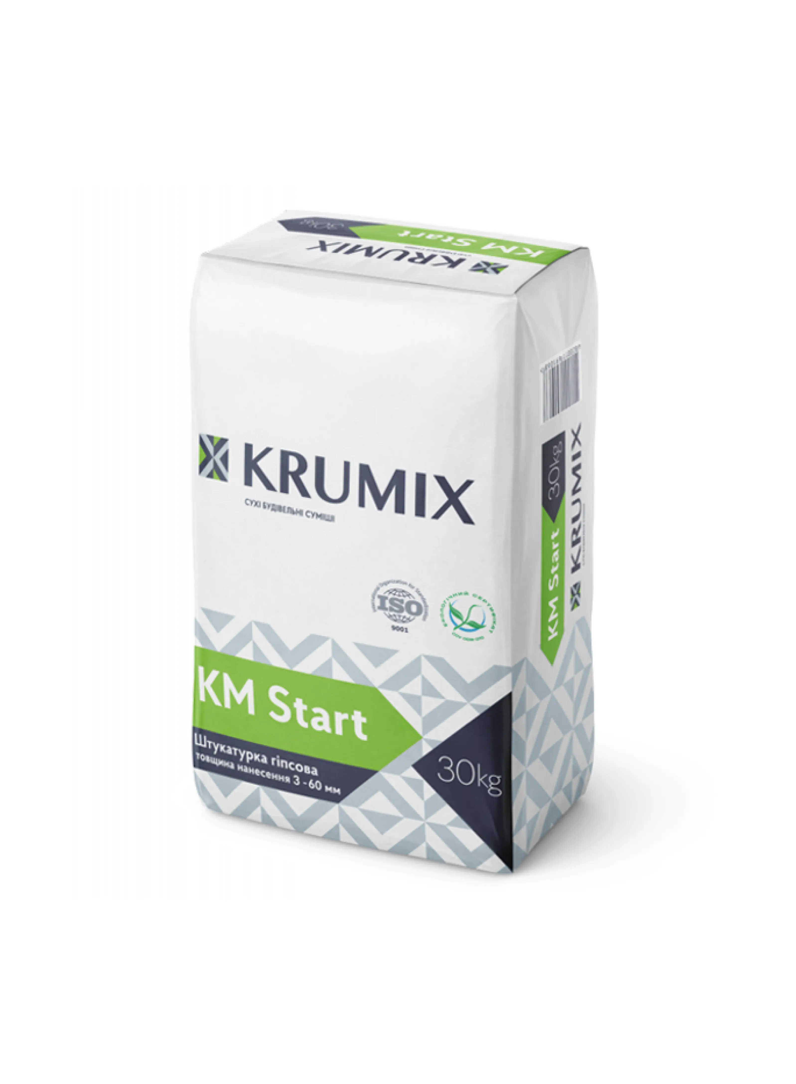 Штукатурка гіпсова TM "Krumix" "KM Start", 40/30 кг