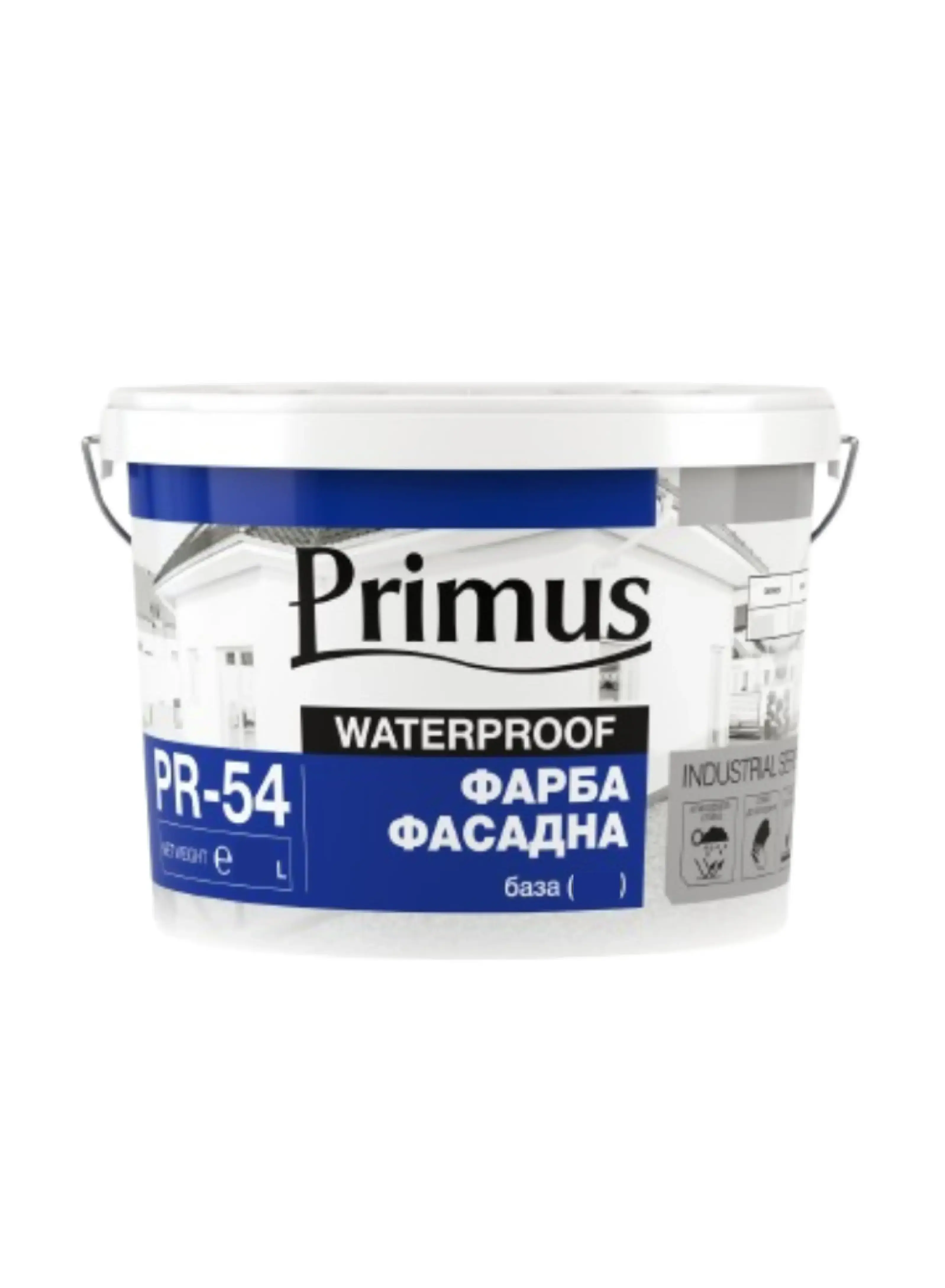 Фарба фасадна TM "Primus" "PR-54" база А (біла) 20,0л