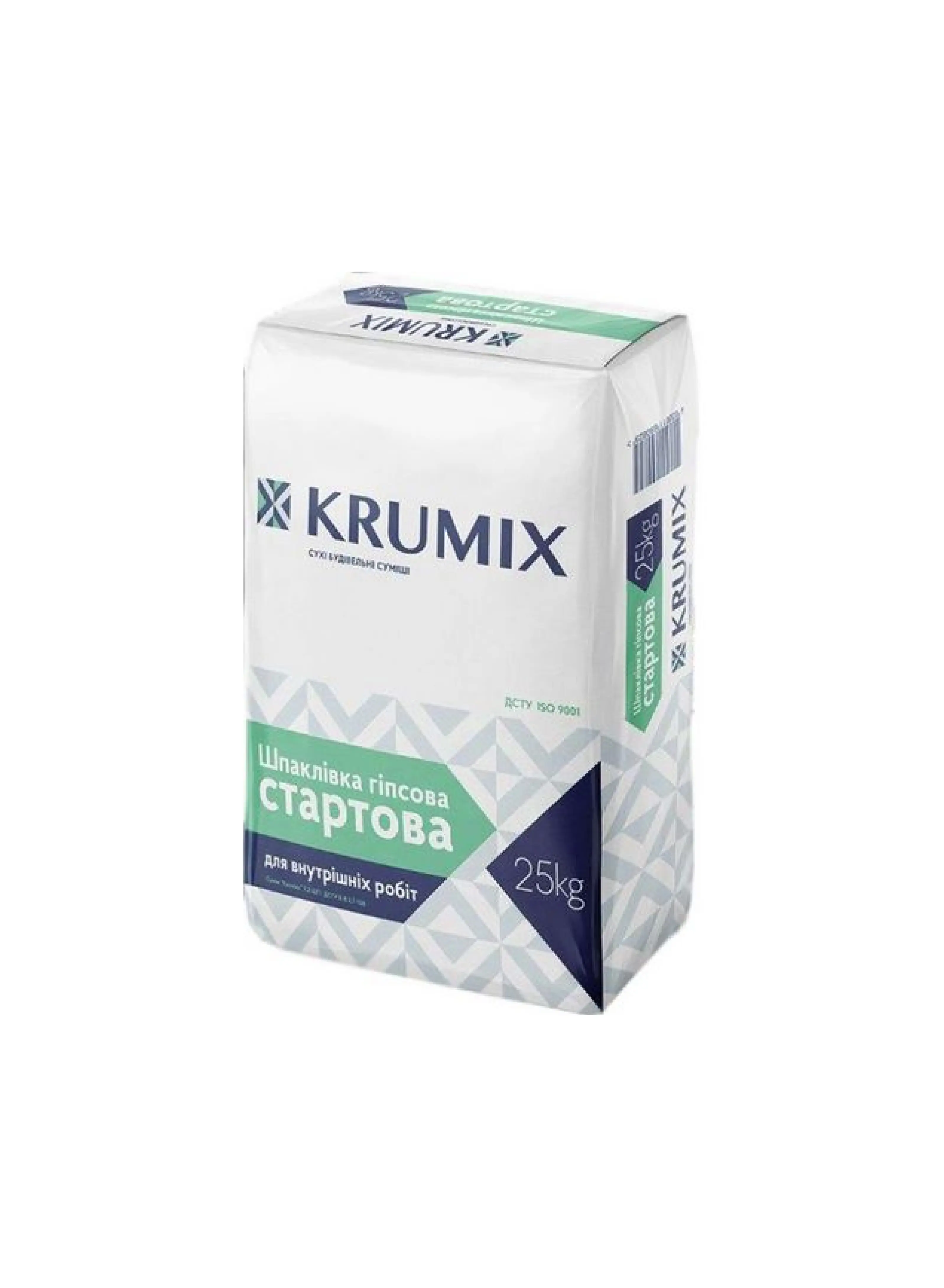 Штукатурка гіпсова TM "Krumix" "KM Start", 45/25 кг