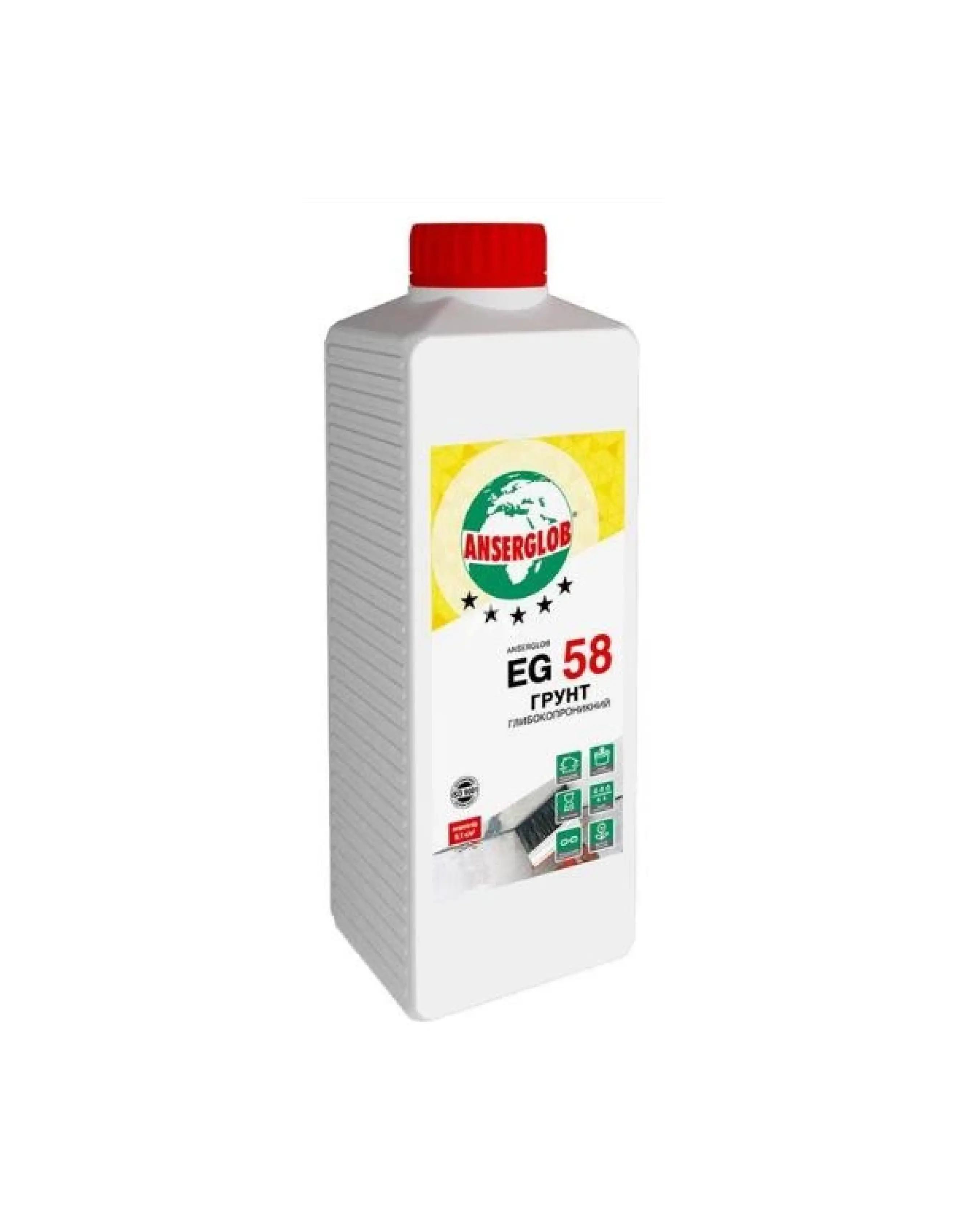 Ґрунтуюча емульсія глибокопроникаюча TM "Anserglob" "EG-58", 2 л