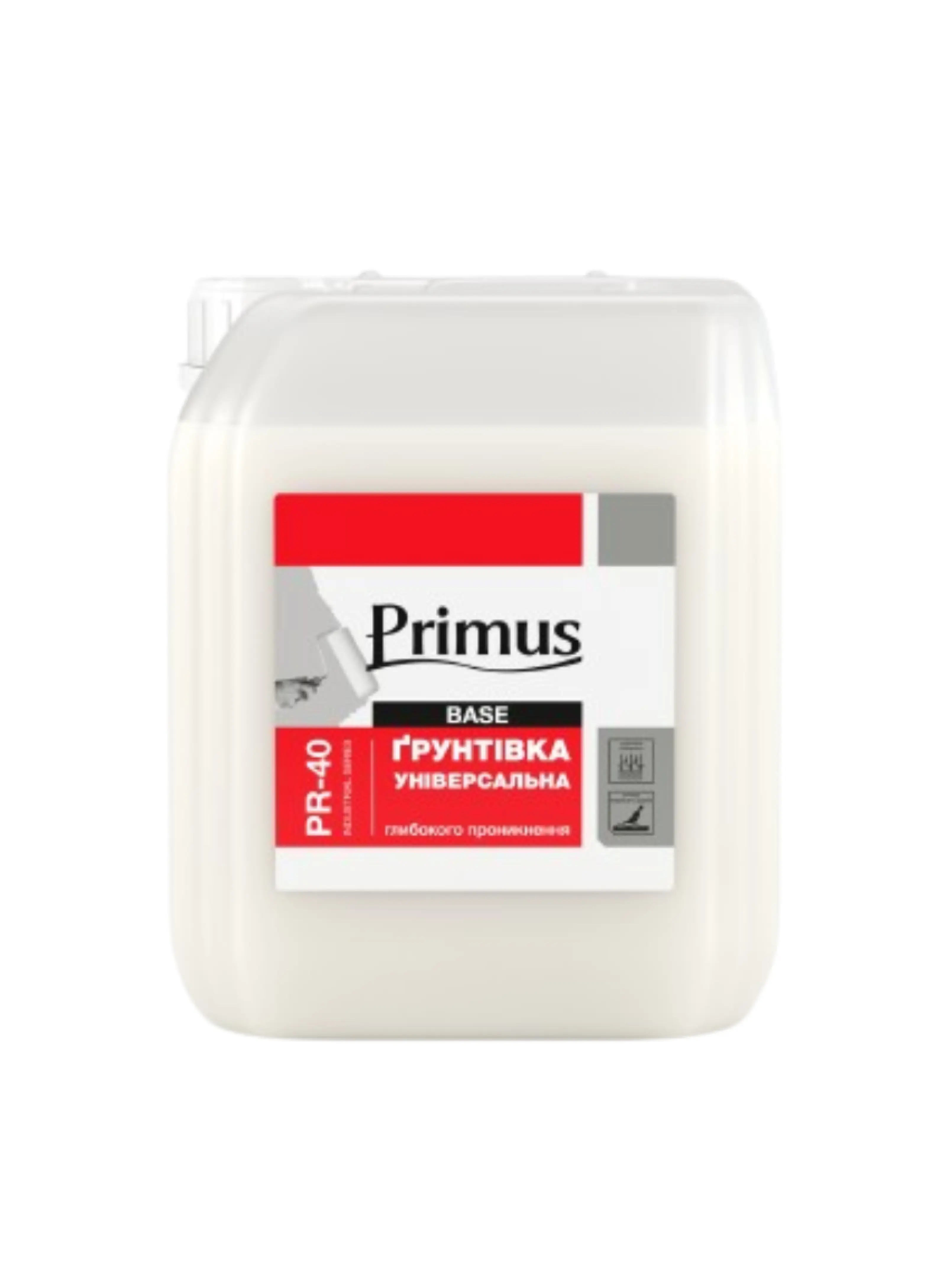 Ґрунтовка універсальна глибокого проникнення TM "Primus" "PR-40", 5 л